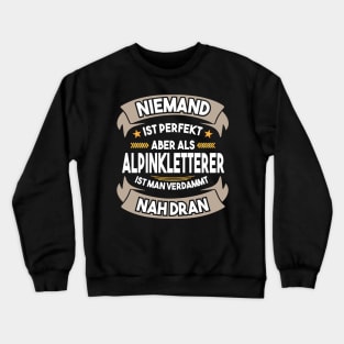 Alpine Climber Mountaineering Crewneck Sweatshirt